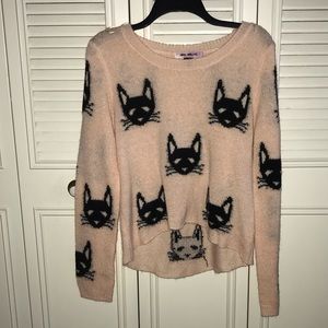 🍭Pink Cat Sweater
